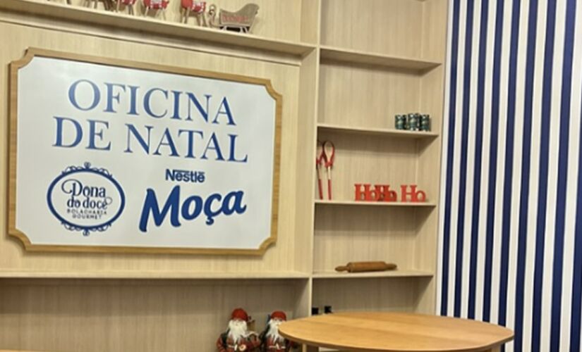 Casa de Natal Dona do Doce por Leite Moça está na rua Oscar Freire, em São Paulo