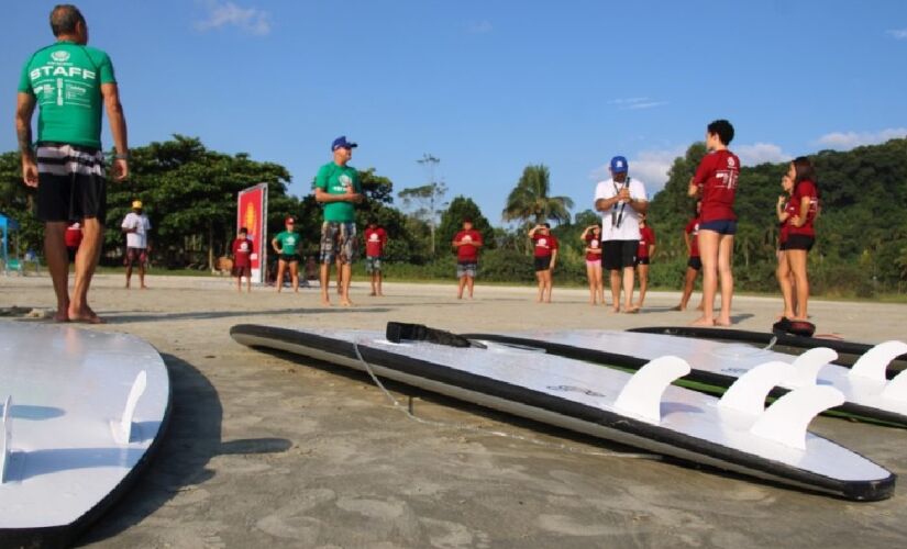 Aulas gratuitas acontecem de quinta a domingo, sempre das 9h às 17h, na entrada 1