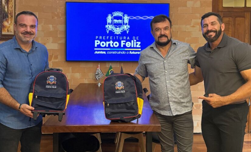 Prefeitura de Porto Feliz anuncia entrega de mochilas escolares para alunos da rede municipal 