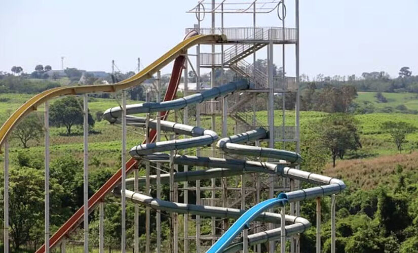 Parque aquático Cidade da Criança  foi fechado durante a pandemia de Covid-19