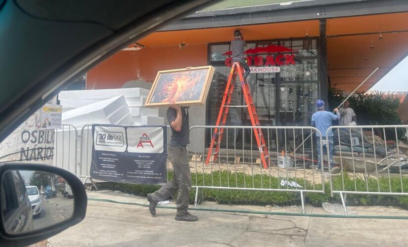 Outback está em construção próximo ao Metrô Vila Madalena, em São Paulo