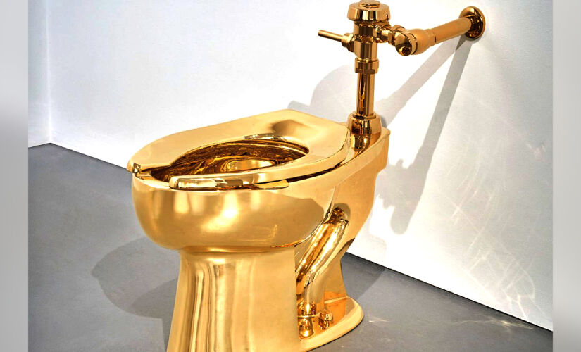 Pensado como uma crítica ao acúmulo de riqueza, o objeto passou por diferentes exposições