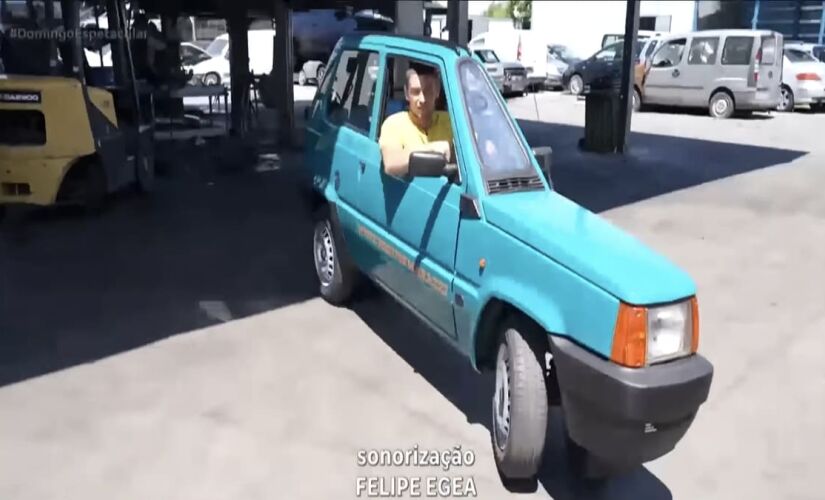 O veículo chama atenção pela sua singularidade