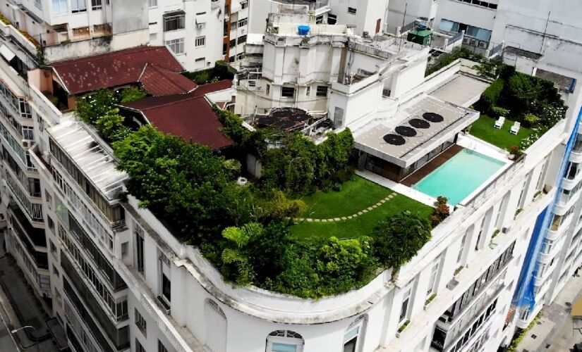 Cobertura tem vistra pivilegiada para o Pão de Açúcar e Cristo Redentor