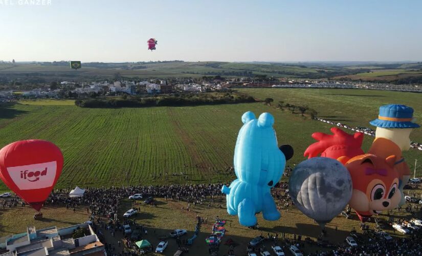 Boituva é conhecida pelos seus passeios de balão