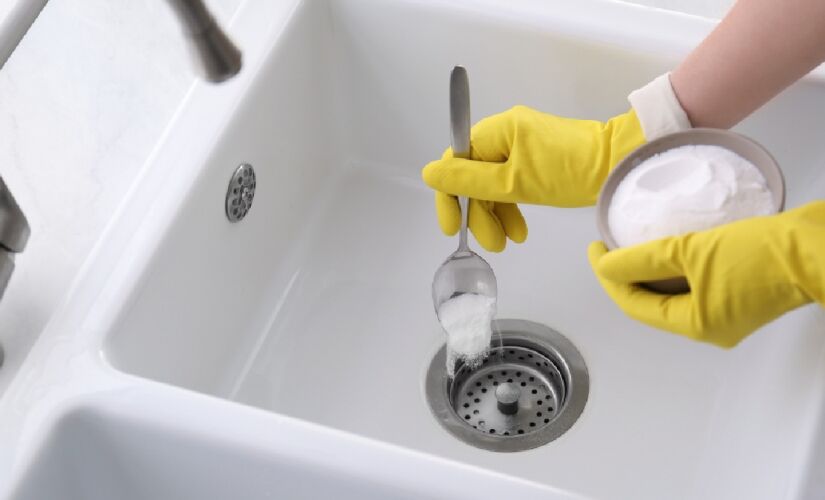 Sal grosso é tudo que você precisa para manter a pia limpa