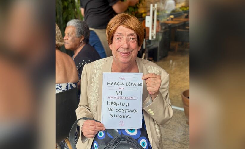 Eterno Beiçola surpreendeu durante pedidos natalinos no lar