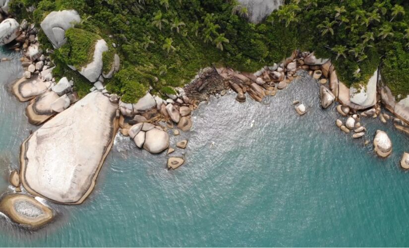Paraíso catarinense ganha fama de "nova Noronha" e surpreende visitantes