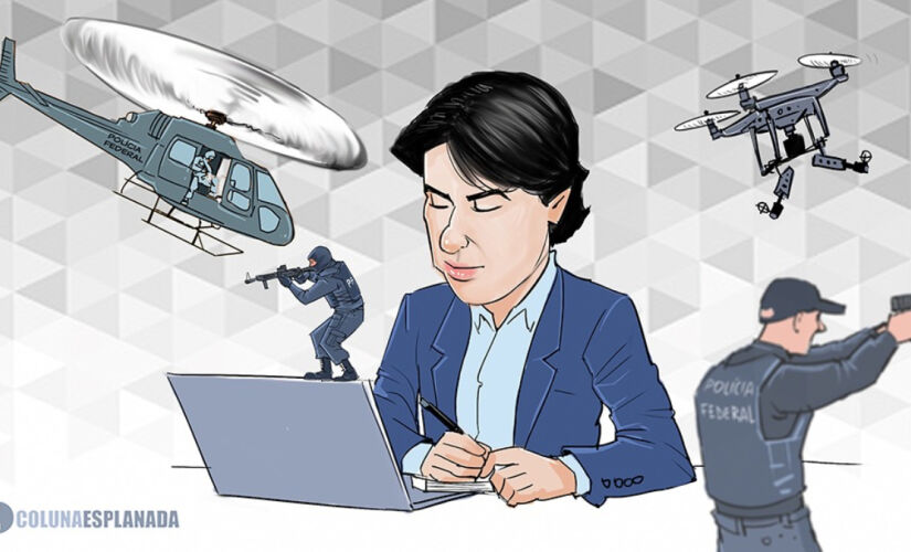 Delegado da Polícia Federal Luiz Flávio Zampronha está escrevendo um livro sobre o papel da PF na segurança pública