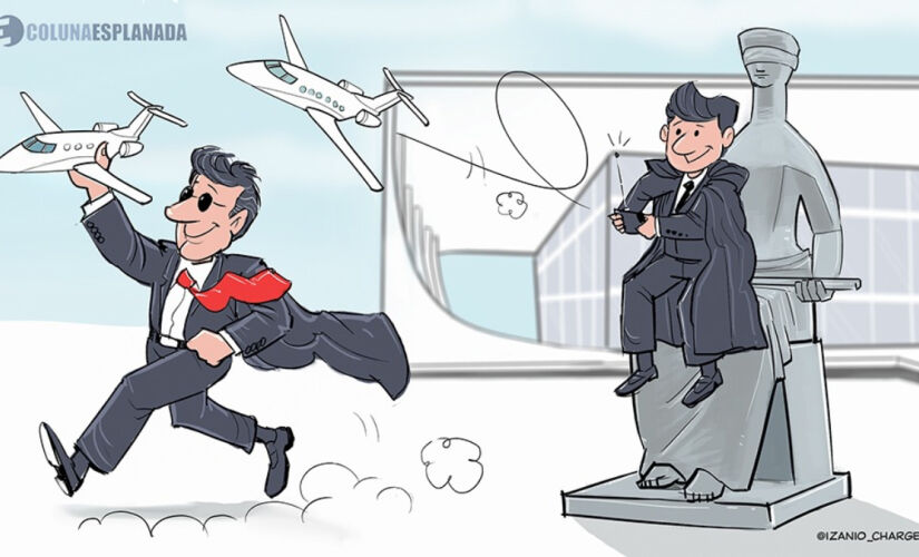 País onde ministros da Suprema Corte se esbaldam em negócios além-tribunal é o mesmo em que os togados carecem de bom senso em decolagens nababescas