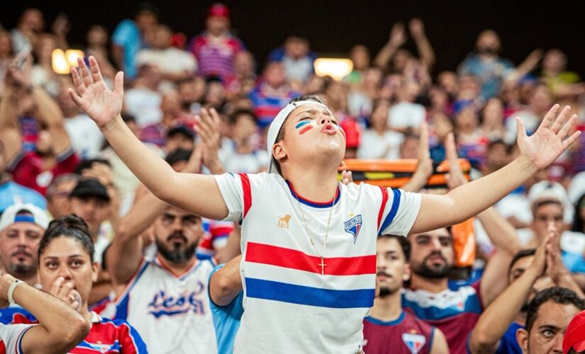 Torcida do Fortaleza enfrentou a queda para a Série B