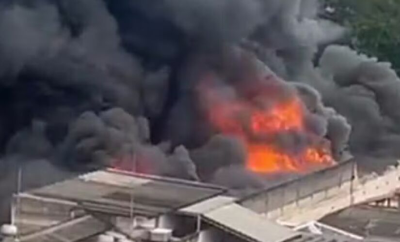 Fogo se iniciou por volta das 7h30 deste domingo (14/12)