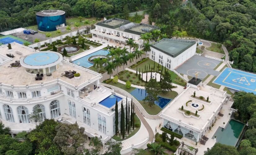 Imóvel possui impressionantes 17,8 mil metros quadrados de área construída