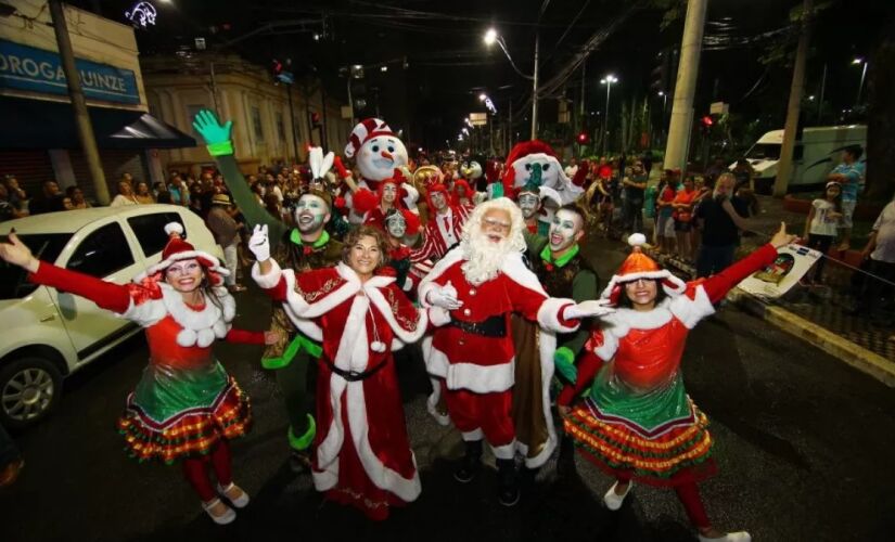 Cortejo festivo será organizado para receber o Papai Noel em São José dos Campos