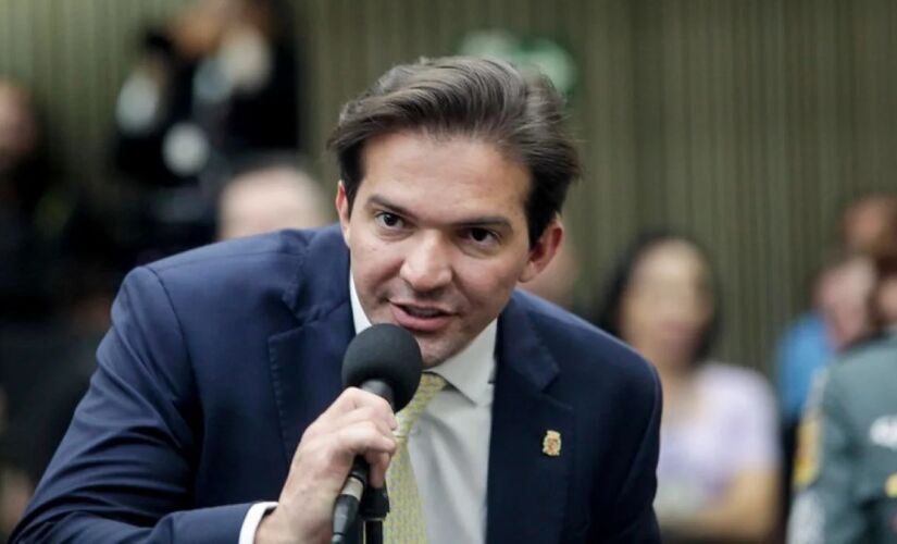 Rubinho Nunes, do União Brasil, em discurso na Câmara de SP