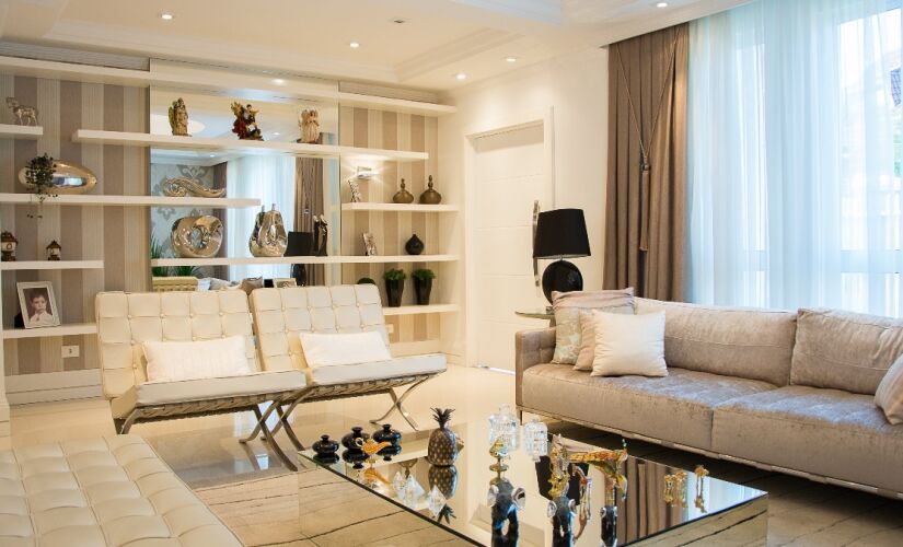 Salas de estar são chiques, mas também encarecem o imóvel