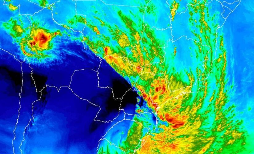 Ciclone extratropical no Sul do Brasil influência clima também no sudeste