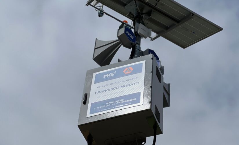 Ampliação do sistema de sirenes faz parte da preparação da Operação Chuvas 2026