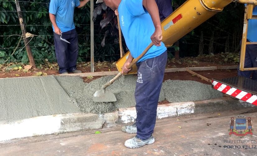 Obras no Jd. Tendá, em Porto, foram iniciadas na última semana