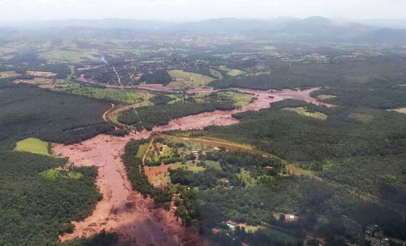 Rompimento da barragem 1 da Mina do Córrego do Feijão foi no dia 25