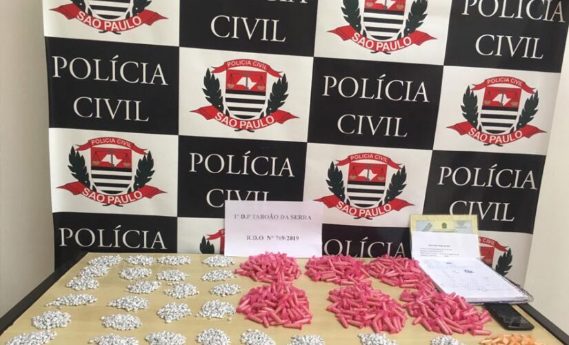  Drogas foram encontradas em uma residência de Taboão da Serra