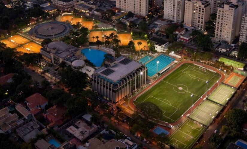 Parte do Club Athletico Paulistano, nos Jardins, na zona oeste 
de São Paulo, foi tombada por decisão do Conpresp