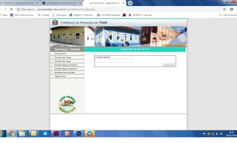 Serviço gratuito pode ser acessado de qualquer computador 