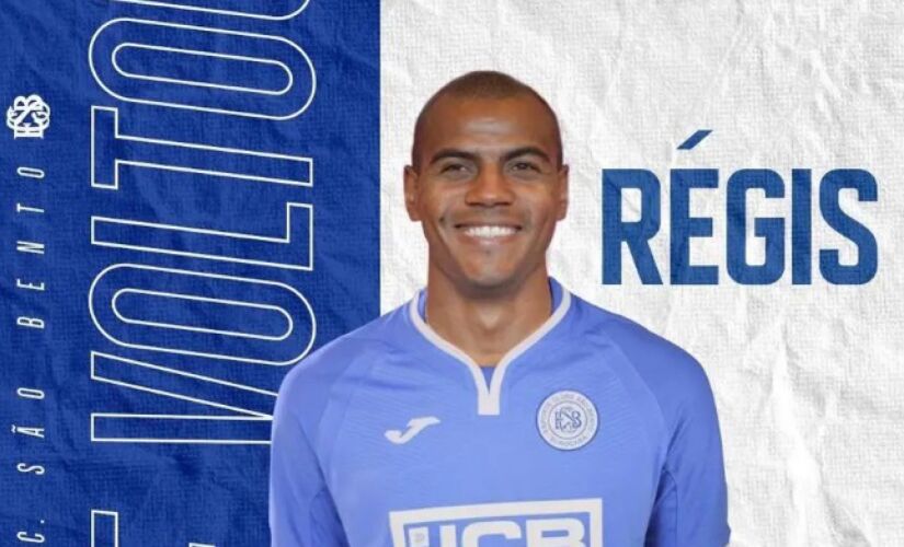 Régis foi contratado pelo São Bento após passagens pelo São Paulo Futebol Clube e pelo CSA