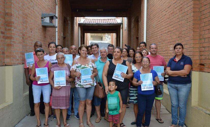  Moradores do Jardim Vante receberam os registros dos imóveis na última semana em Porto Feliz 