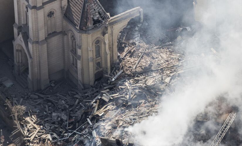 As estruturas foram atingidas pelo desabamento de um edifício há um ano e atingiu a primeira igreja luterana da capital paulista