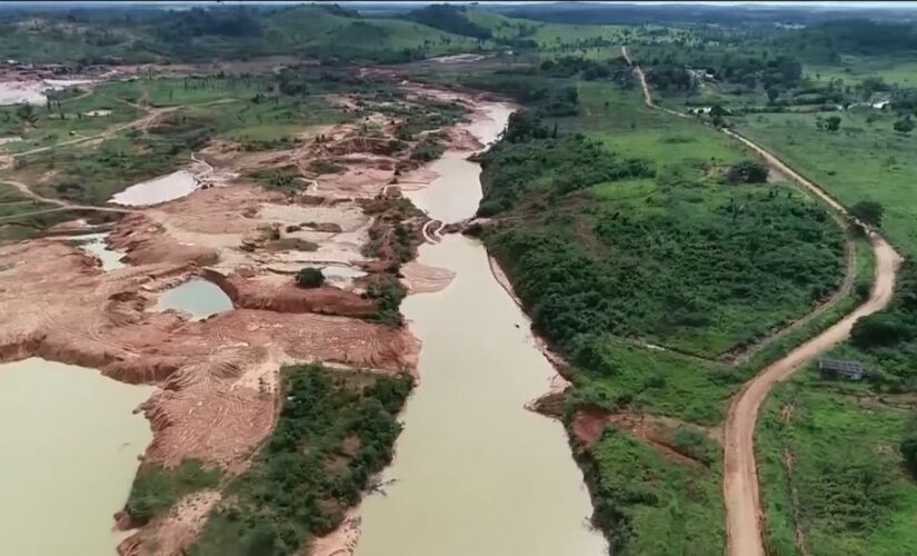 Duas barragens da mineradora MetalMig no distrito de Oriente Novo, em Rondônia, se romperam no último sábado 