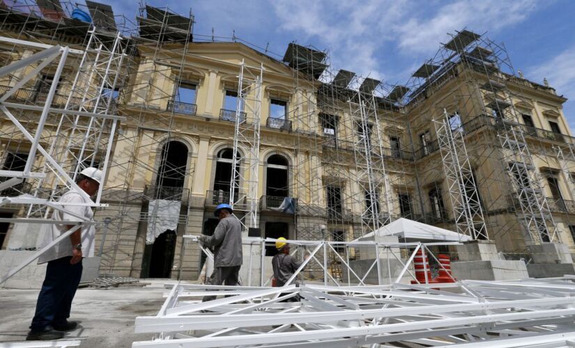 Incêndio no Museu Nacional, ocorrido em setembro do ano passado  consumiu a maior parte do acervo de 12 mil peças da instituição