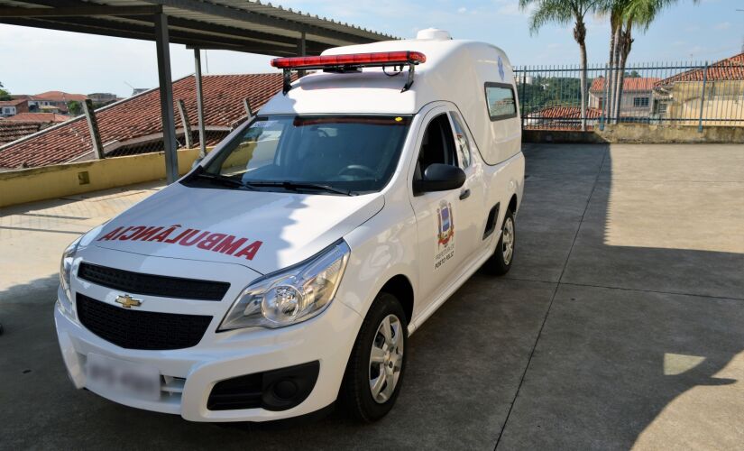 nova ambul&acirc;ncia de Porto Feliz