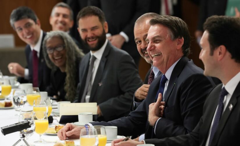 Presidente Jair Bolsonaro participou de um café da manhã, na sexta, com jornalistas no Palácio do Planalto
