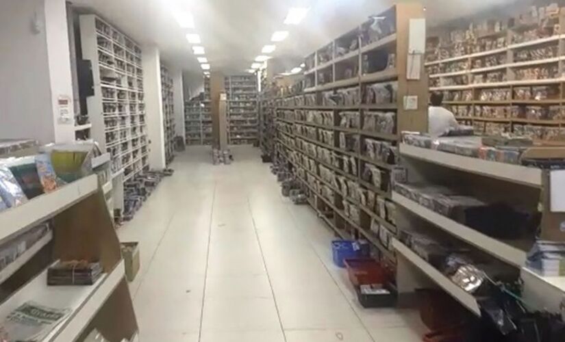Foram encontradas milhares de mídias de jogos e filmes