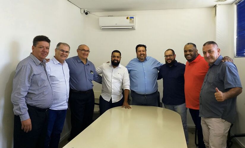 Reunião entre o secretário de Transporte, Gerson Brito e a Associação de Motoristas de Aplicativo 