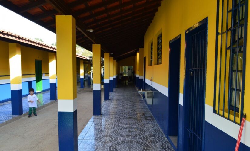 Na última semana os trabalhos foram realizados na EMEI Profª Maria Odete Coan de Camargo (foto) e na CEIM Chapeuzinho Vermelho