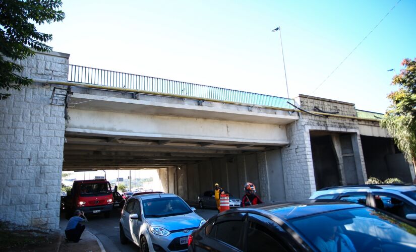 A ponte da Casa Verde estava interditada desde fevereiro