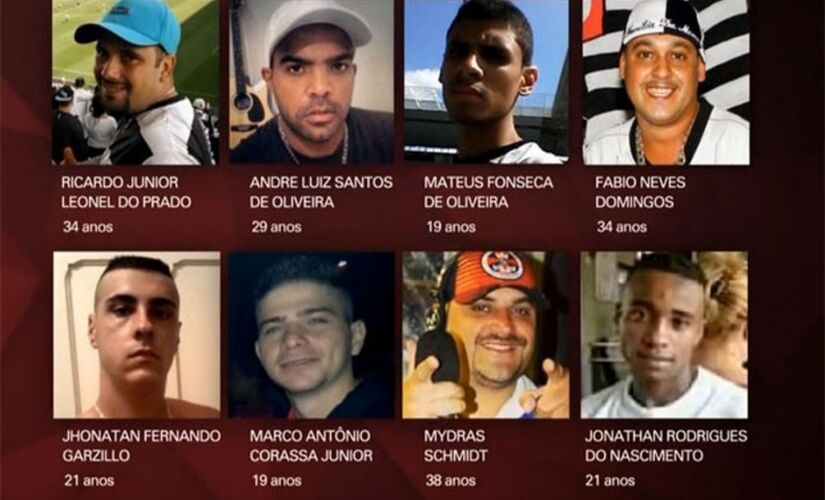 Oito corintianos foram mortos com tiros na nuca em churrasco na sede de torcida organizada