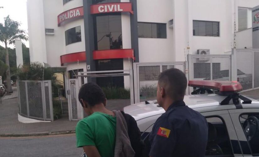 Suspeito foi conduzido até a Delegacia de Defesa da Mulher