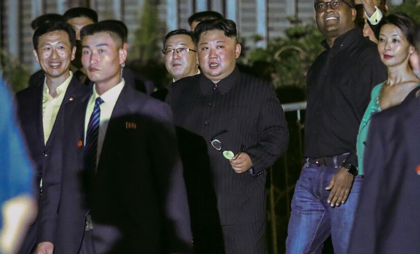 Trump e Kim (foto) encerraram reunião sem declaração conjunta