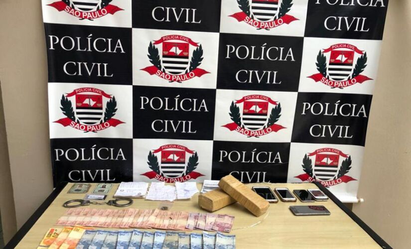 Pol&iacute;cia Civil de Tabo&atilde;o da Serra prende suspeito de traficar drogas na regi&atilde;o 