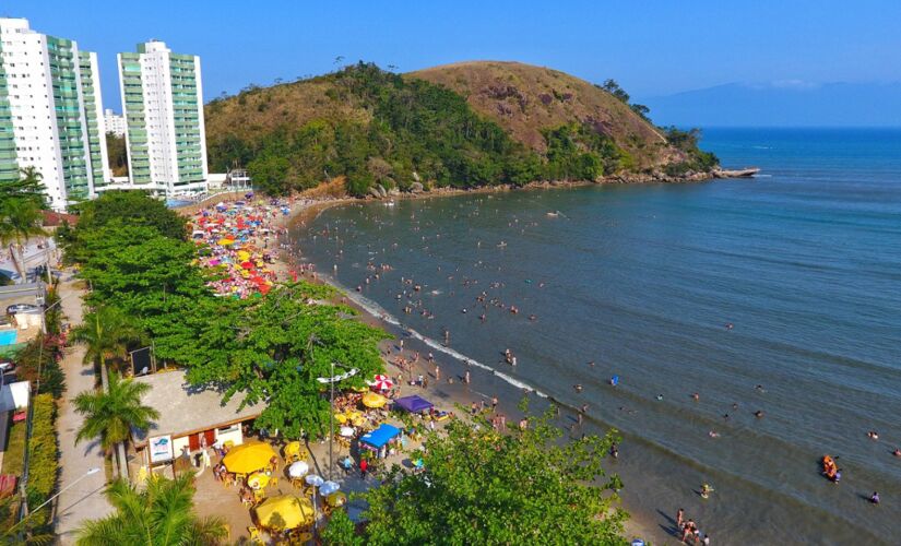 No período, haverá a predominância de sol em Caraguá; a temperatura máxima deve chegar a 28°C