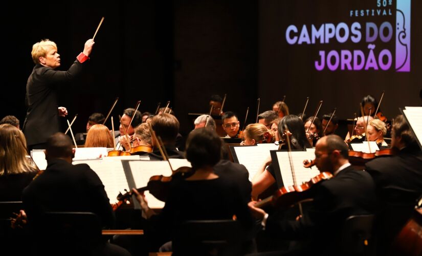 Anúncio oficial do Festival de Inverno teve apresentação do concerto da Osesp sob regência de Marin Alsop