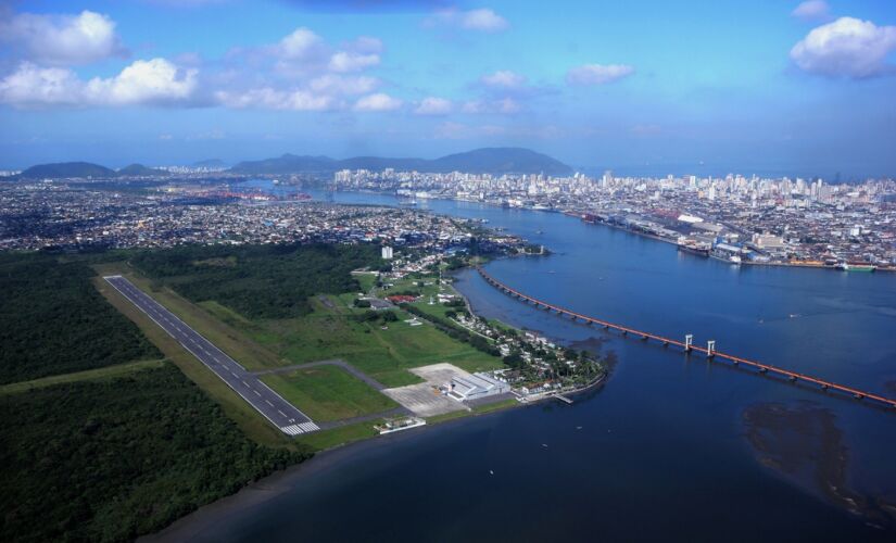 Início das operações será em uma área provisória, que fica próxima à entrada da Base Aérea