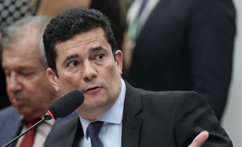 O ministro da Justiça e Segurança Pública, Sergio Moro, em audiência na Câmara dos Deputados
