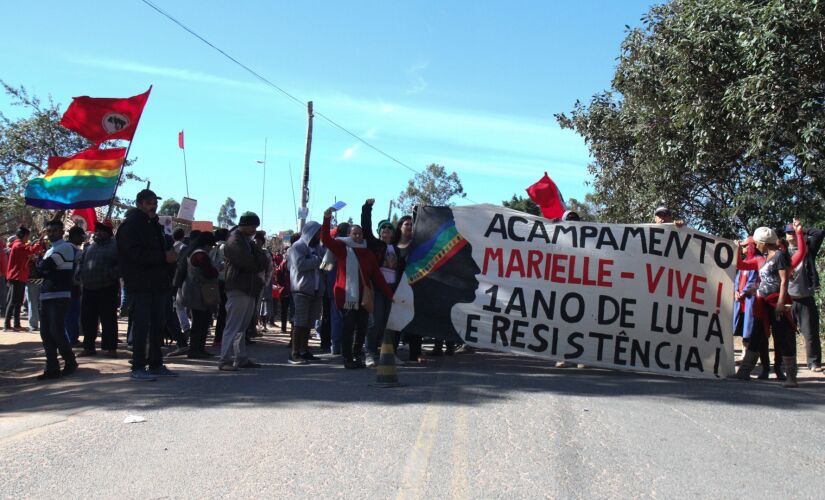 Crime aconteceu na ocupação 'Marielle Vive!', na Estrada dos Jequitibás, na manhã desta quinta-feira