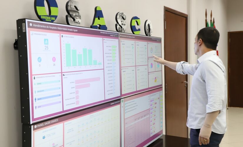 O prefeito Rogério Lins retornou às suas atividades na Prefeitura de Osasco, na manhã de ontem 