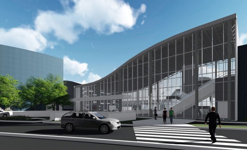 Representação gráfica da futura estação João Dias, na zona sul