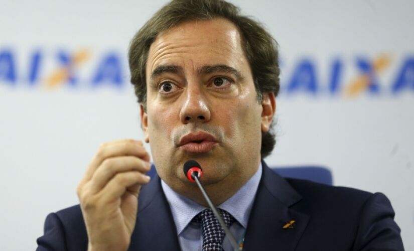 O presidente da Caixa, Pedro Guimarães